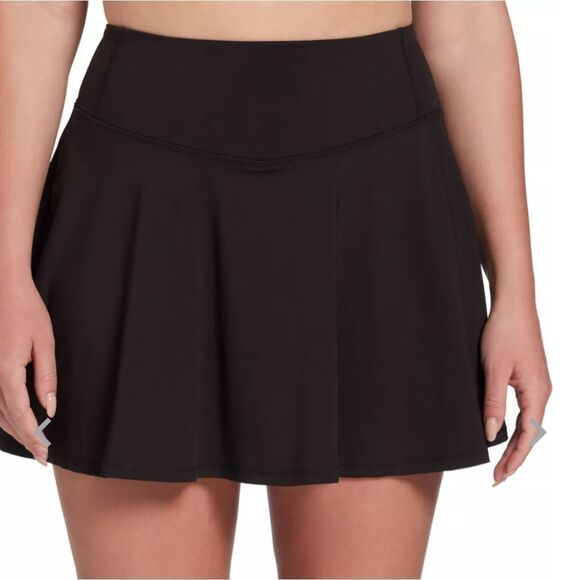 DSG Performance Black Flounce Skort Golf Skirt  Sz XL NWT - Picture 7 of 9
